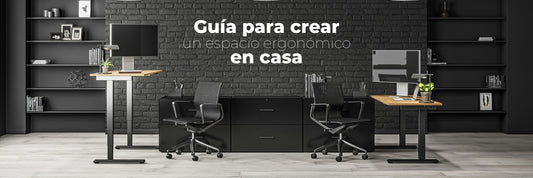 Guía para crear un espacio de trabajo ergonómico en casa