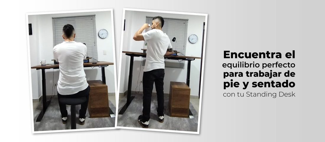 Encuentra el equilibrio perfecto para trabajar de pie y sentado con tu Standing Desk